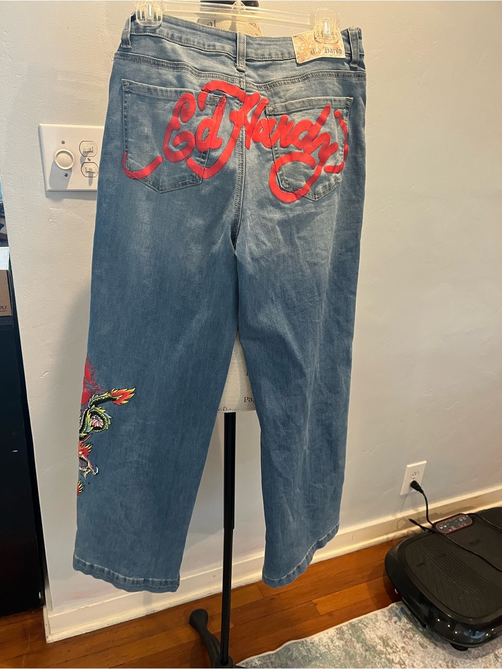 Ed Hardy Denim Jeans Size 28 - Picture 6 of 13